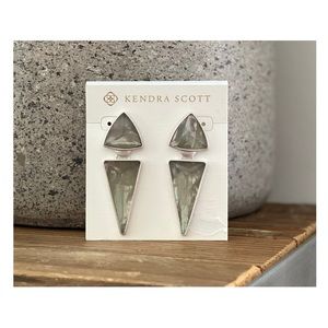 Kendra Scott • “Vivian” Earrings • Gray Illusion